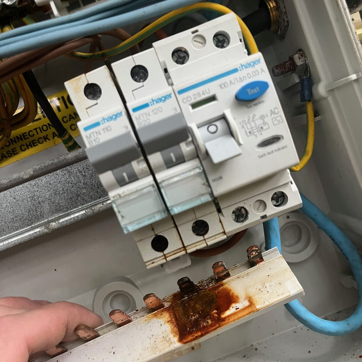 New inverter drives with loomed orange wiring