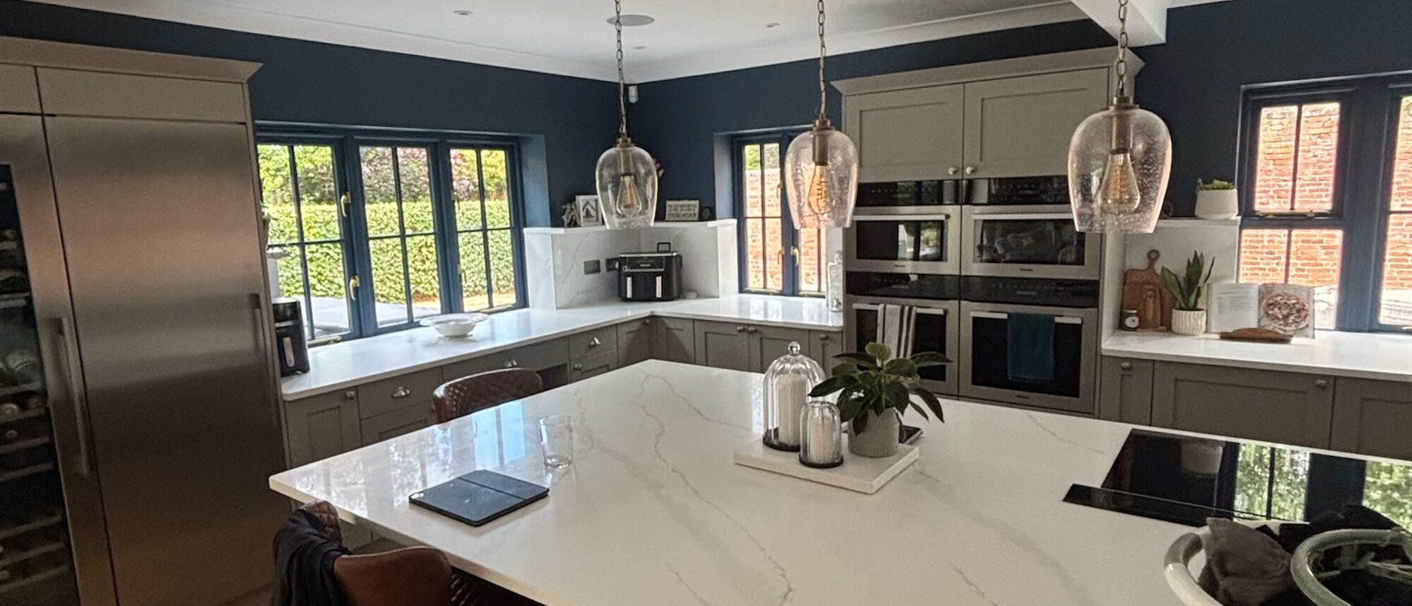 Whole-home renovation — kitchen, dining and games room